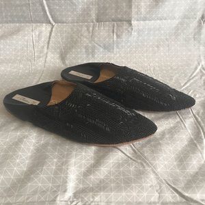 Llani Anthropologie Black Jet Beaded Room Slide 40